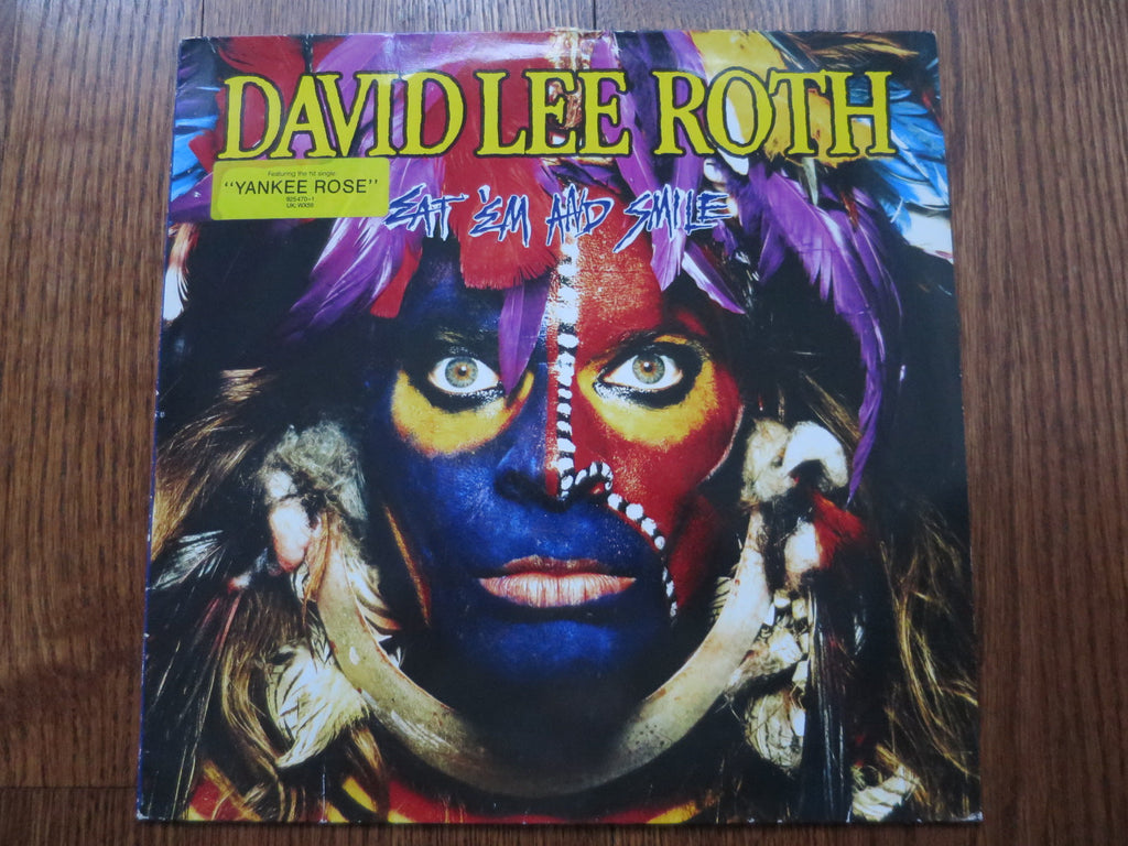 David Lee Roth - Eat 'Em And Smile 2two - LP UK Vinyl Album Record Cover