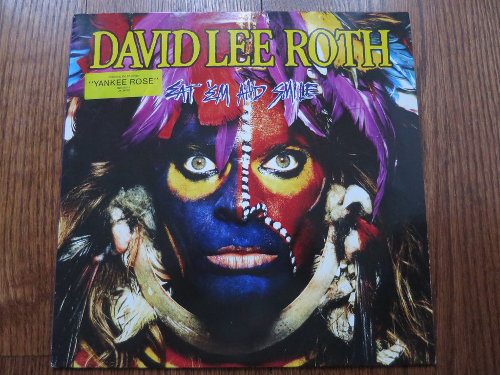 David Lee Roth - Eat 'Em And Smile - LP UK Vinyl Album Record Cover