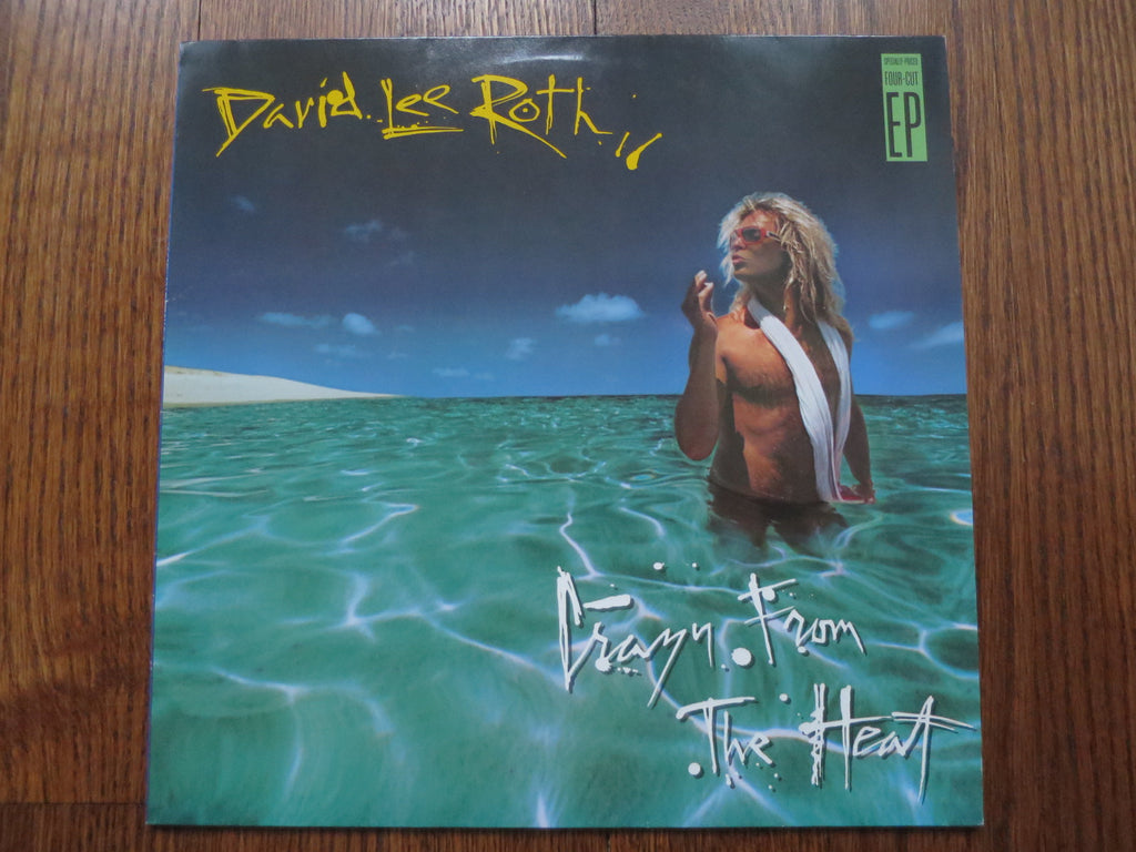 David Lee Roth - Crazy From The Heat - LP UK Vinyl Album Record Cover