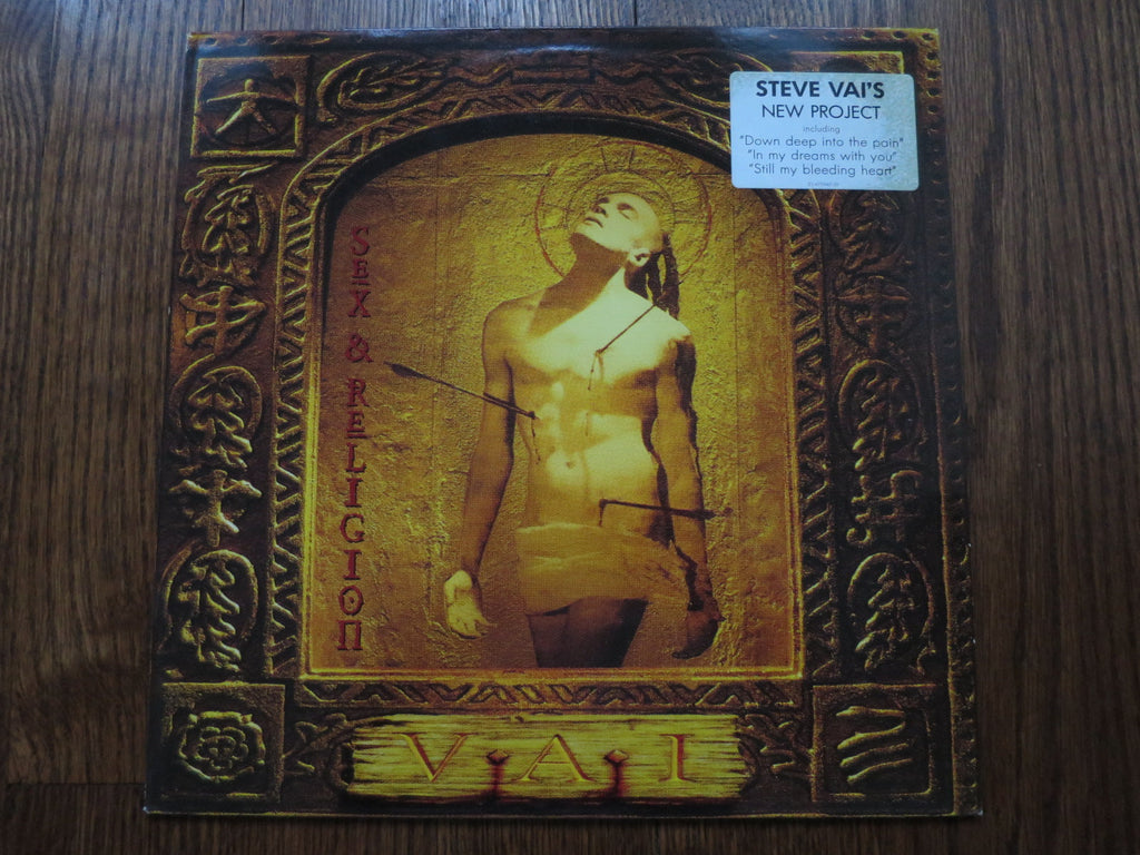 Vai - Sex and Religion - LP UK Vinyl Album Record Cover
