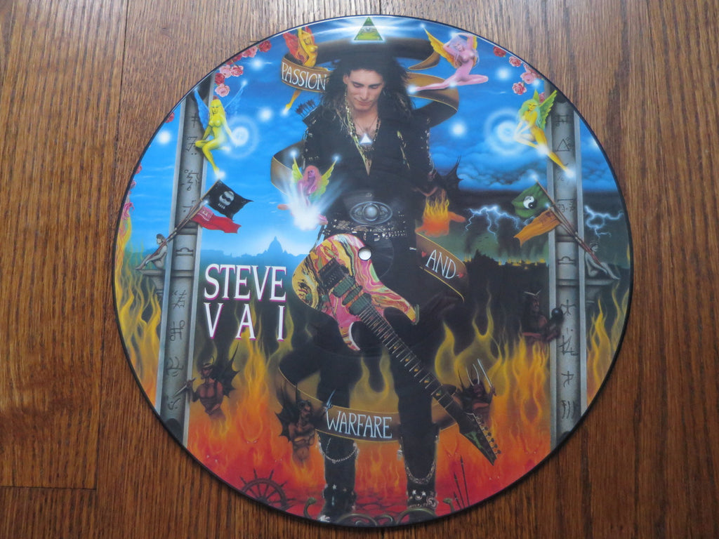 Steve Vai - Passion And Warfare (picture disc) - LP UK Vinyl Album Record Cover