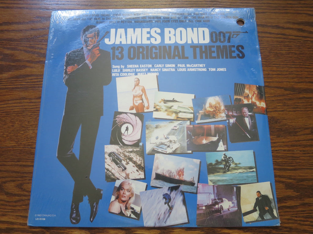 Various Artists - James Bond - 13 Original Themes - LP UK Vinyl Album Record Cover