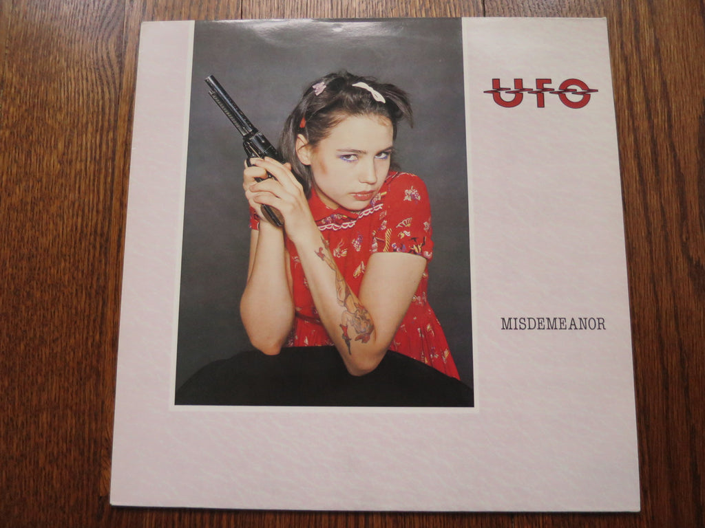 UFO - Misdemeanor - LP UK Vinyl Album Record Cover