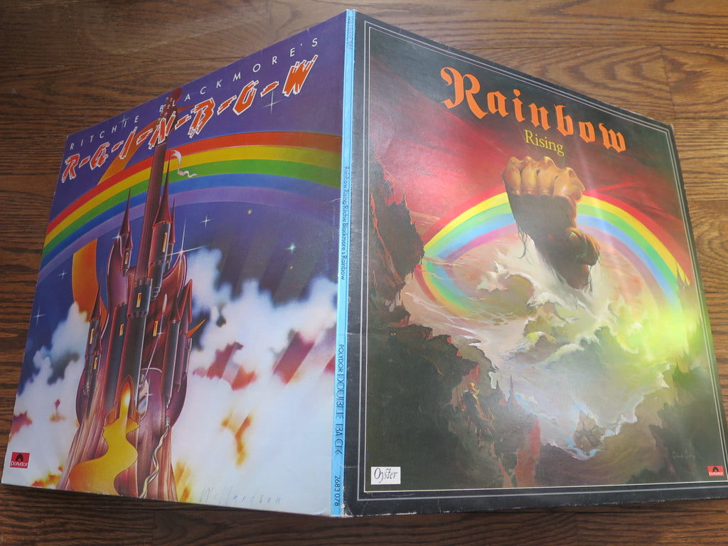 Rainbow - Ritchie Blacmore's Rainbow/Rising - LP UK Vinyl Album Record Cover