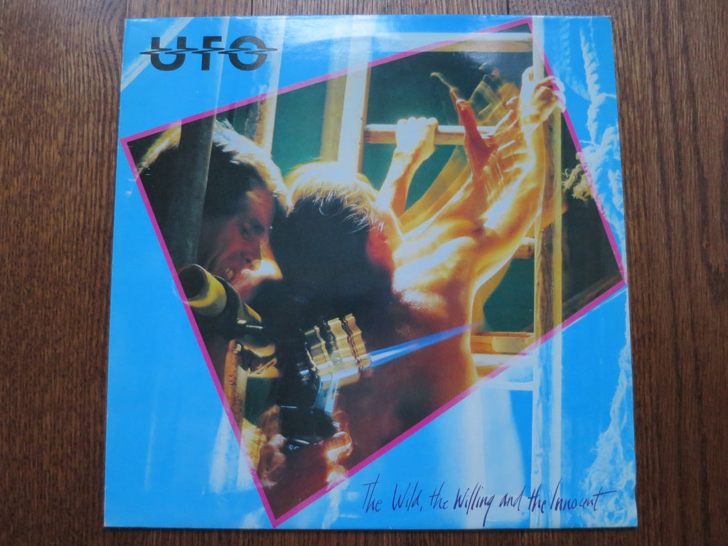 UFO - The Wild, The Willing and The Innocent - LP UK Vinyl Album Record Cover