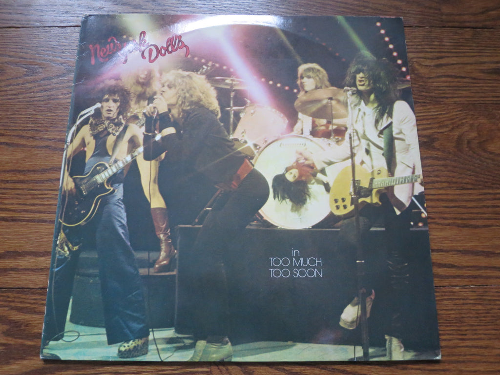 New York Dolls - Too Much Too Soon - LP UK Vinyl Album Record Cover