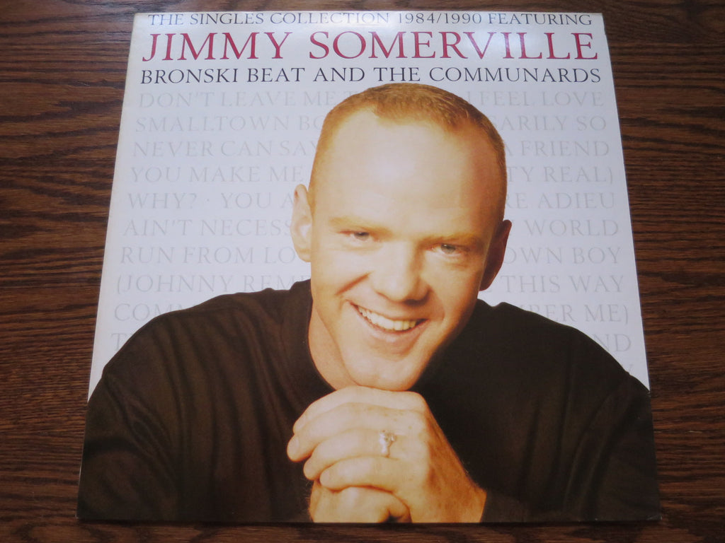 Jimmy Sommerville (Bronski Beat) - The Singles Collection - LP UK Vinyl Album Record Cover