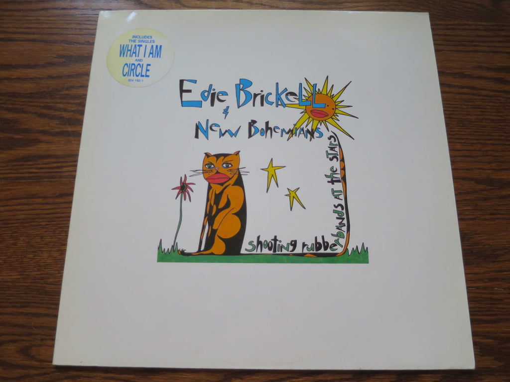 Edie Brickell & The New Bohemians - Shooting Rubberbands At The Stars - LP UK Vinyl Album Record Cover