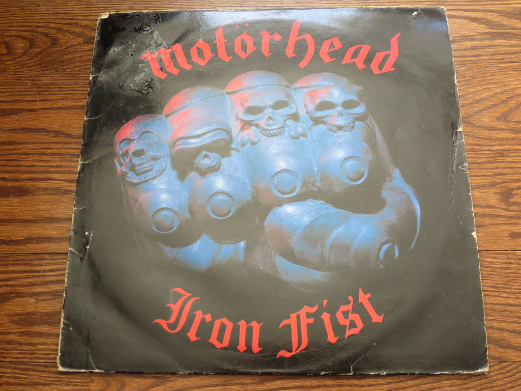 Motorhead - Iron Fist - LP UK Vinyl Album Record Cover