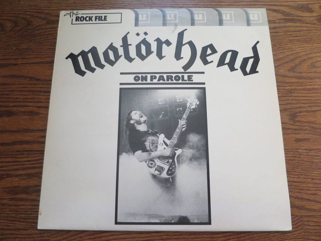 Motorhead - On Parole - LP UK Vinyl Album Record Cover