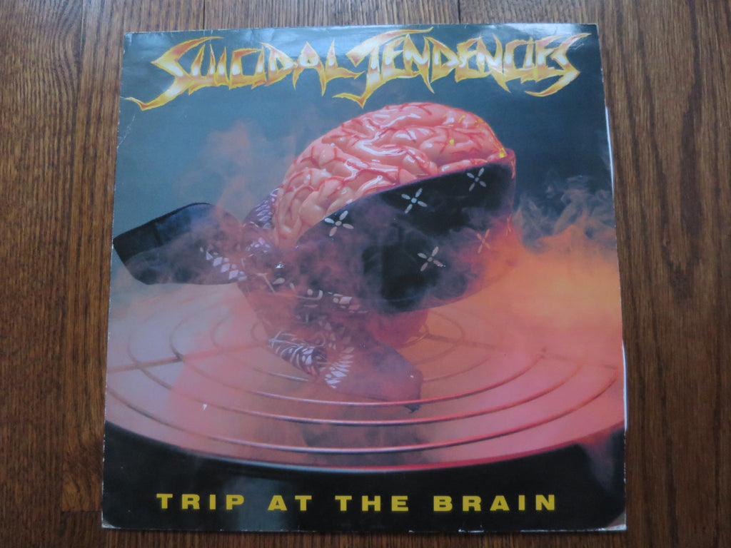Suicidal Tendencies - Trip At The Brain 12" - LP UK Vinyl Album Record Cover