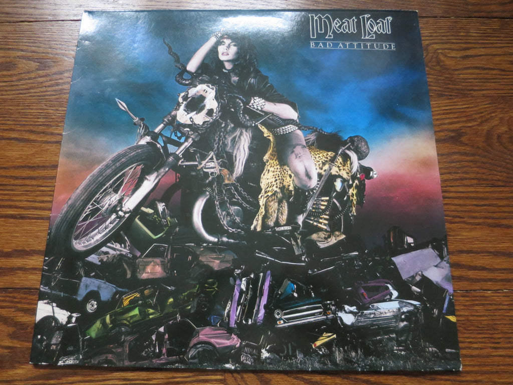 Meat Loaf - Bad Attitude - LP UK Vinyl Album Record Cover