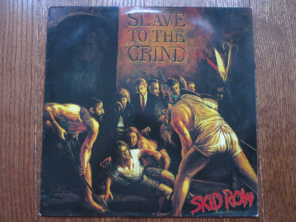 Skid Row - Slave To The Grind - LP UK Vinyl Album Record Cover