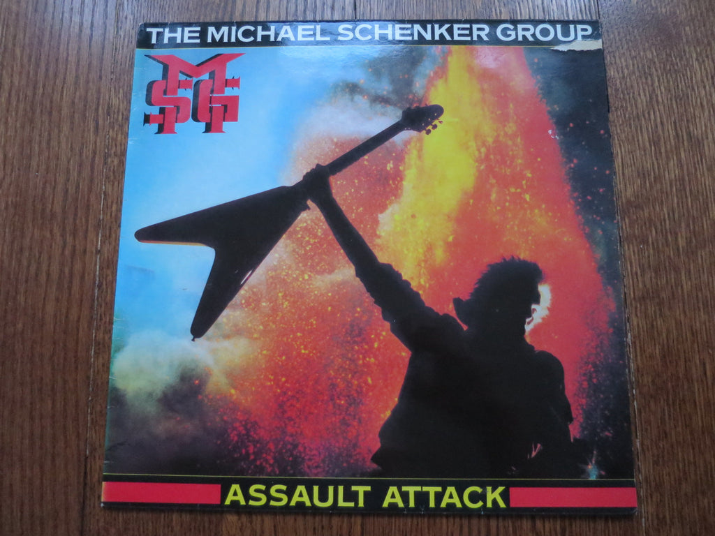 The Michael Schenker Group - Assault Attack 2two - LP UK Vinyl Album Record Cover