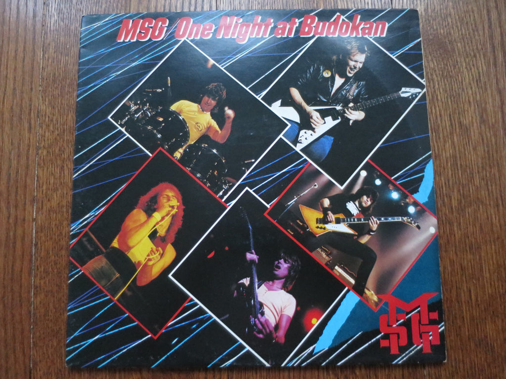 The Michael Schenker Group - One Night At Budokan - LP UK Vinyl Album Record Cover