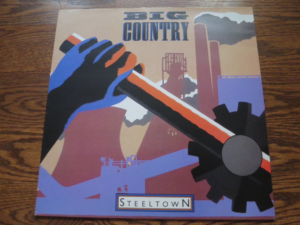 Big Country - Steeltown 4four - LP UK Vinyl Album Record Cover