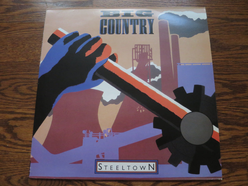 Big Country - Steeltown 3three - LP UK Vinyl Album Record Cover