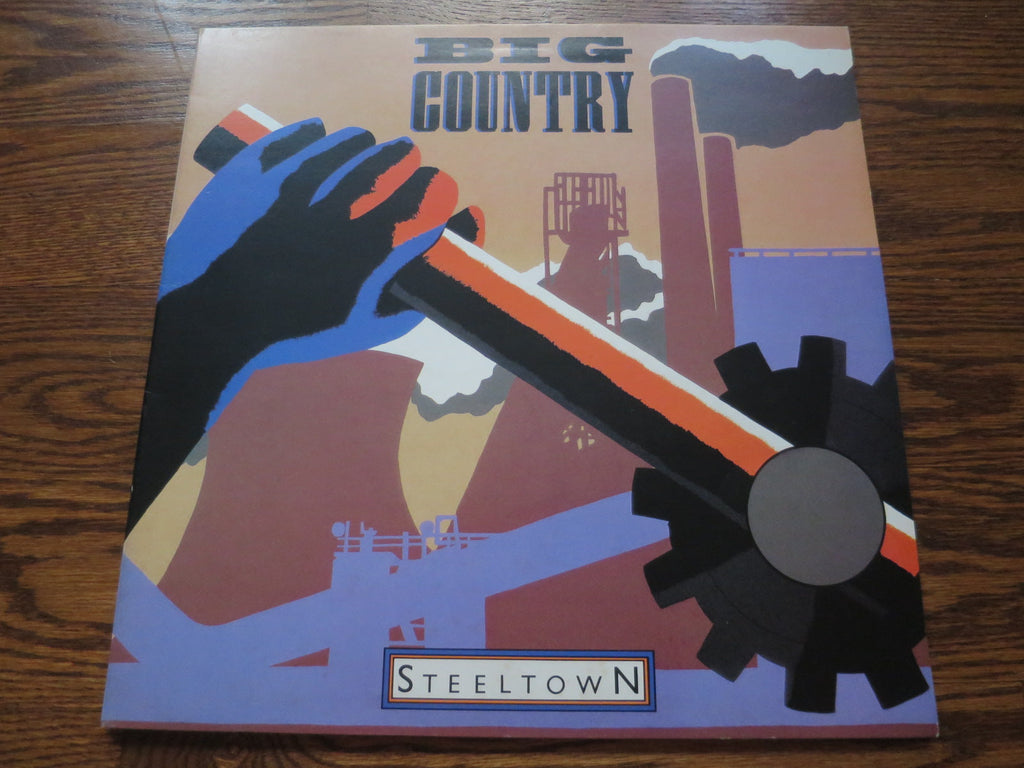 Big Country - Steeltown 2two - LP UK Vinyl Album Record Cover