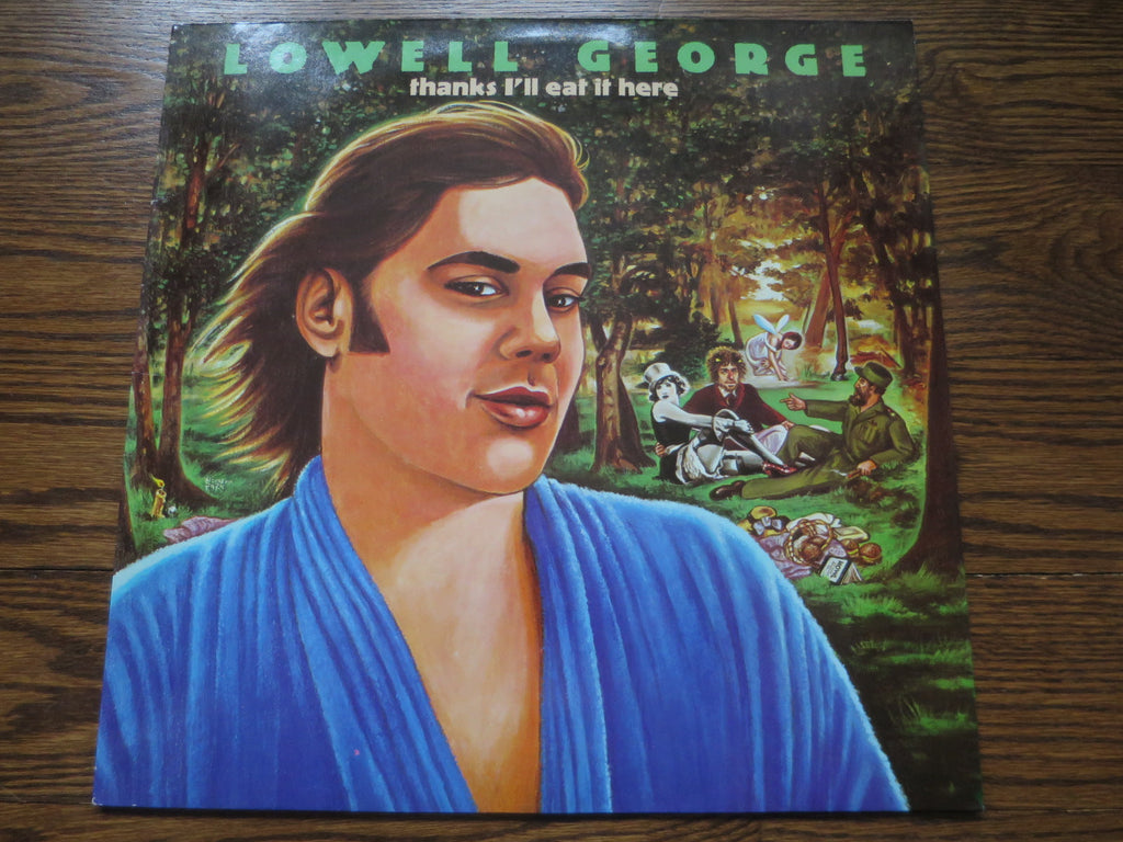 Lowell George - Thanks I'll Eat It Here - LP UK Vinyl Album Record Cover
