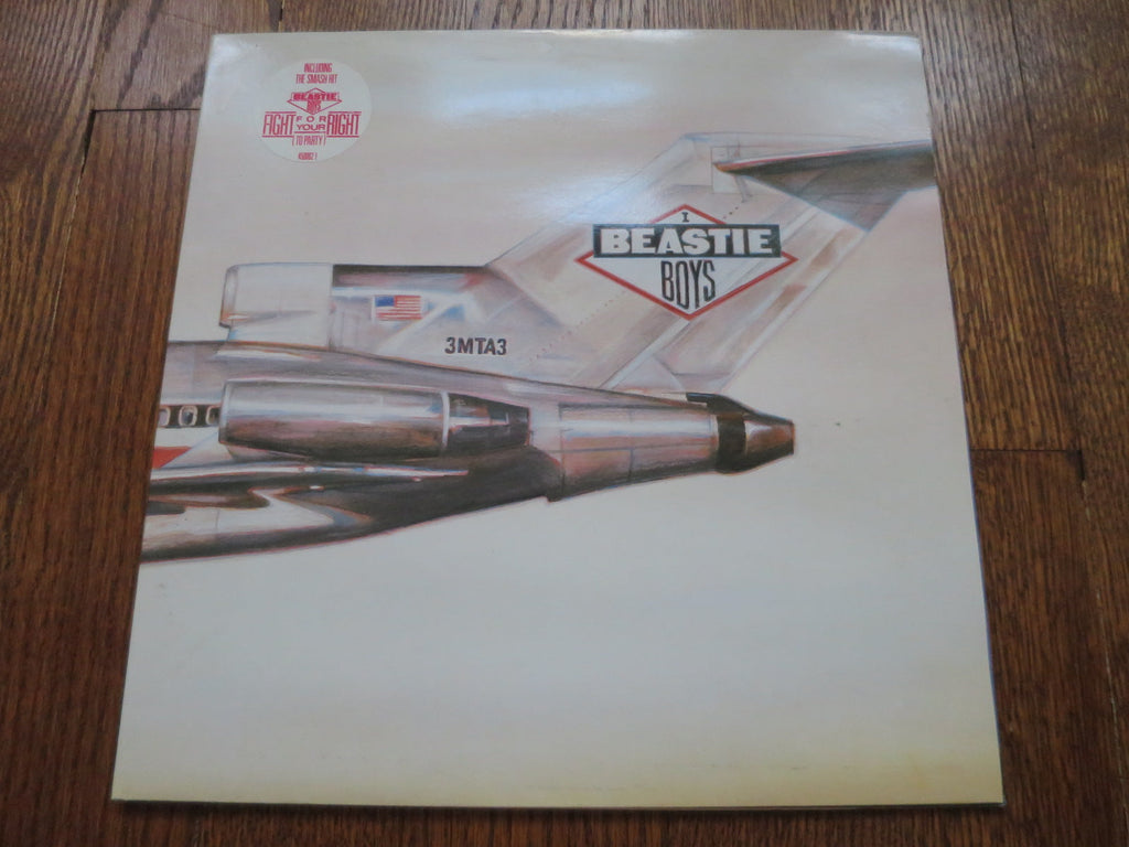 Beastie Boys - Licensed To Ill - LP UK Vinyl Album Record Cover