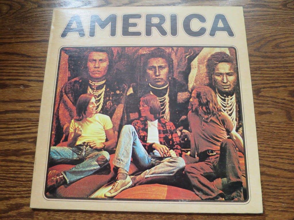 America - America - LP UK Vinyl Album Record Cover