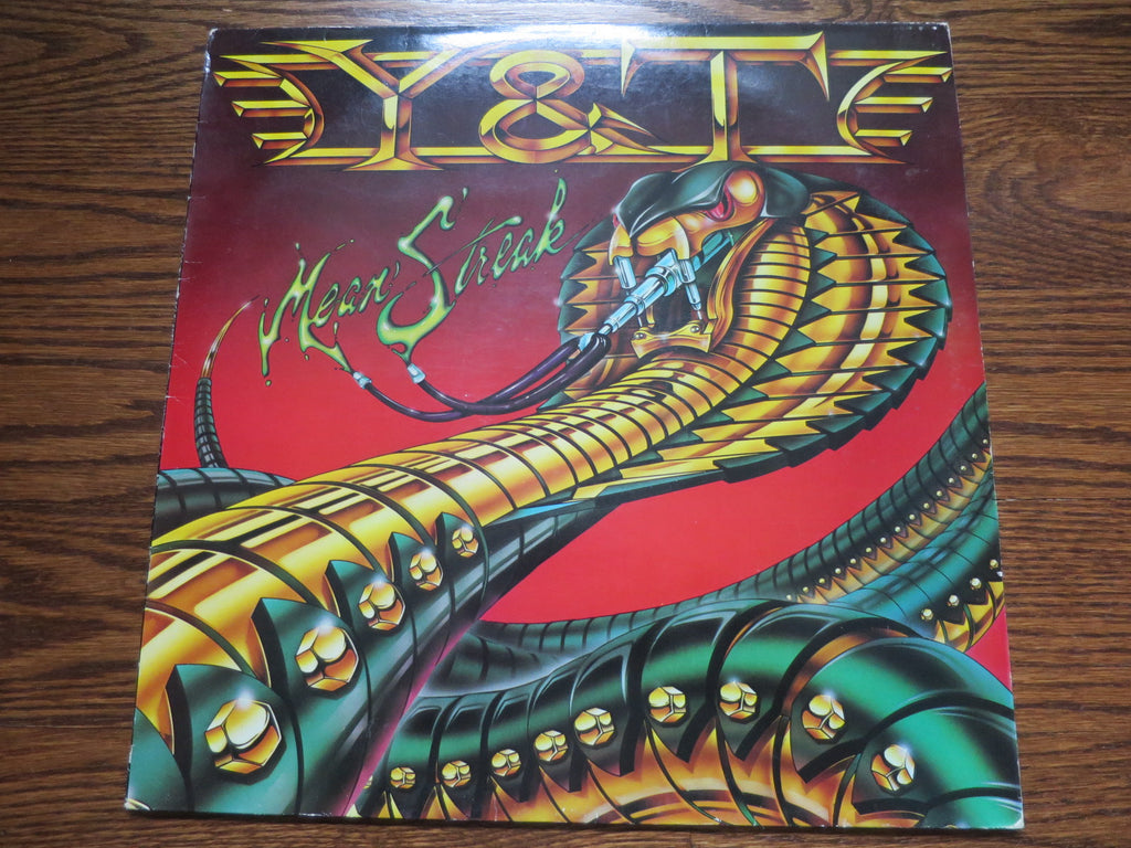Y&T - Mean Streak - LP UK Vinyl Album Record Cover