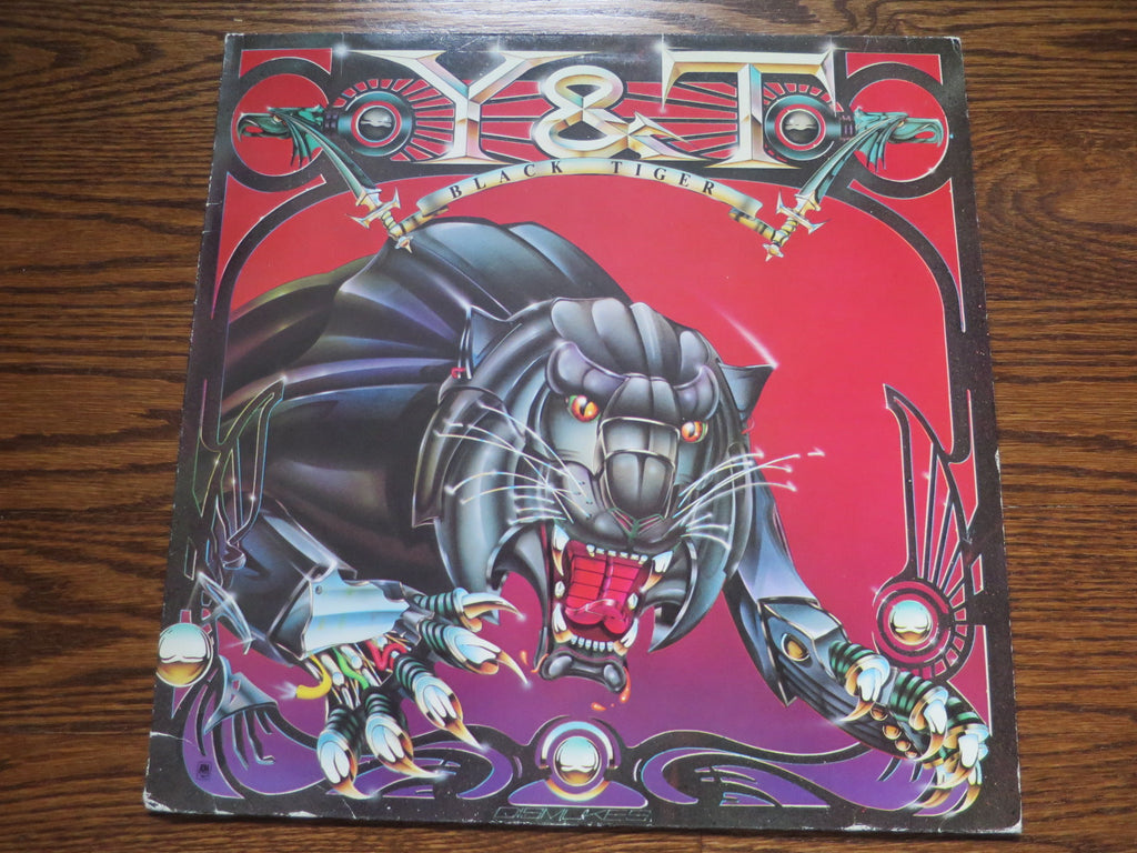 Y&T - Black Tiger - LP UK Vinyl Album Record Cover