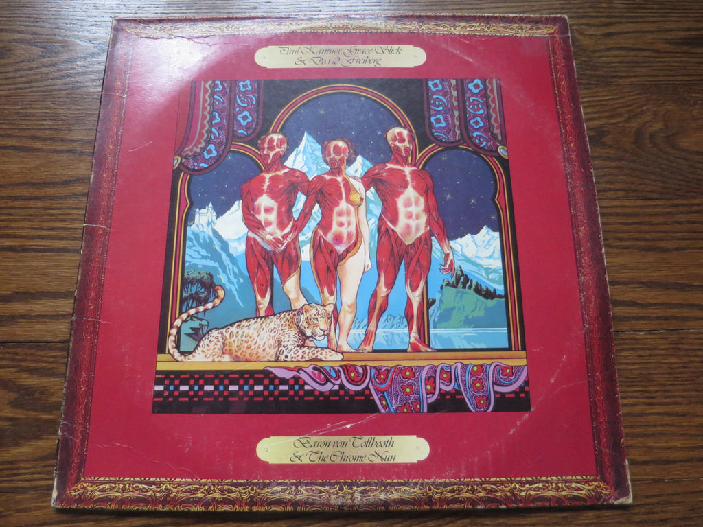 Paul Kantner, Grace Slick & David Freiberg - Baron Von Tollbooth & The Chrome Nun - LP UK Vinyl Album Record Cover