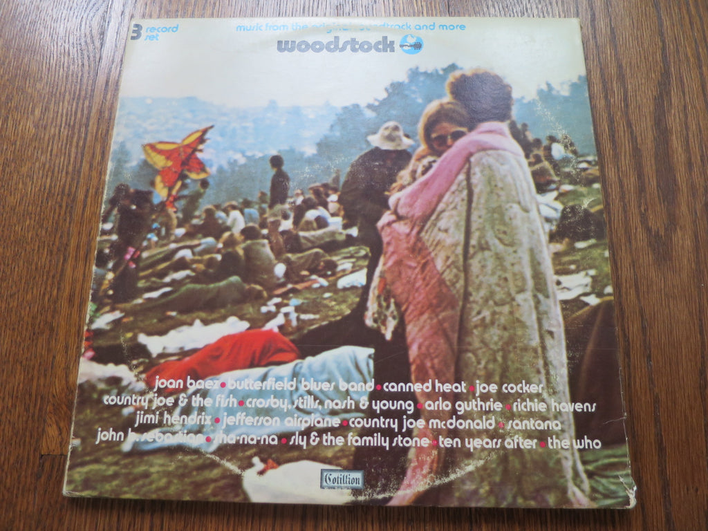 Various Artists - Woodstock - LP UK Vinyl Album Record Cover