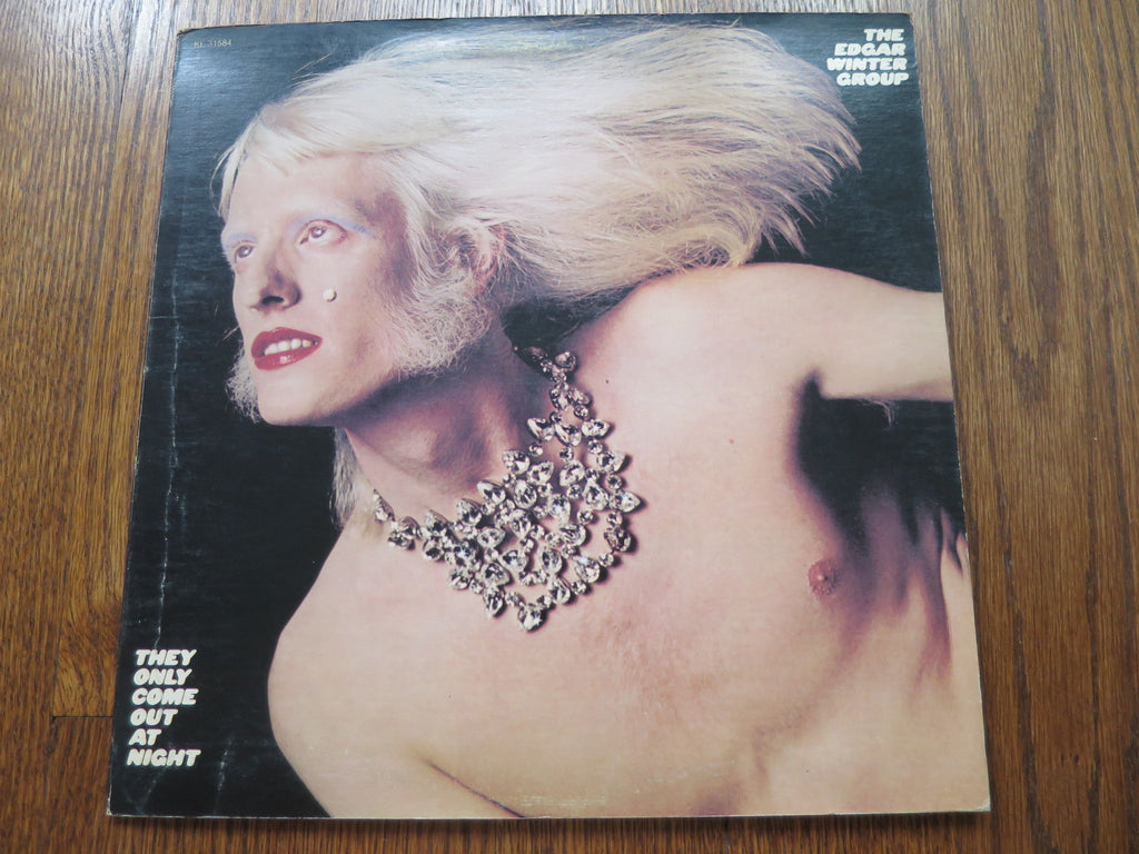 The Edgar Winter Group - They Only Come Out At Night - LP UK Vinyl Album Record Cover