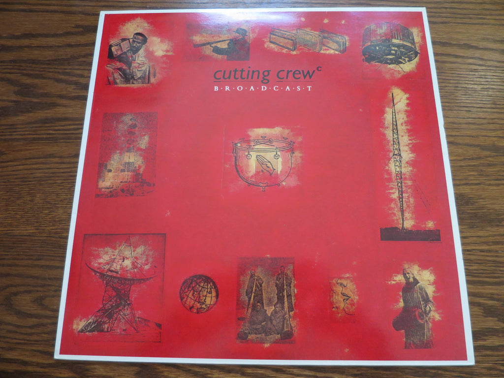 Cutting Crew - Broadcast - LP UK Vinyl Album Record Cover