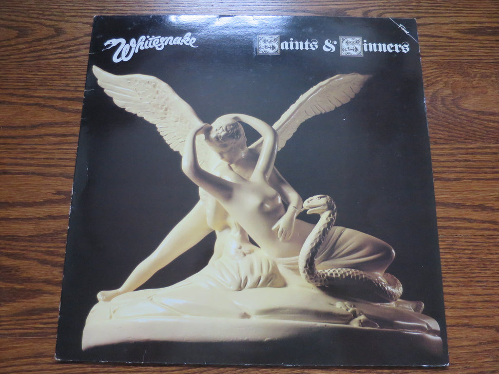 Whitesnake - Saints & Sinners 3three - LP UK Vinyl Album Record Cover