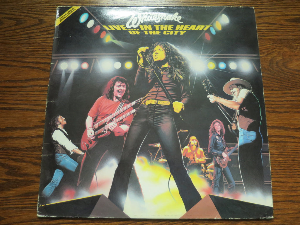 Whitesnake - Live…In The Heart Of The City 6six - LP UK Vinyl Album Record Cover