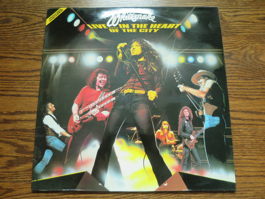 Whitesnake - Live…In The Heart Of The City 3three - LP UK Vinyl Album Record Cover