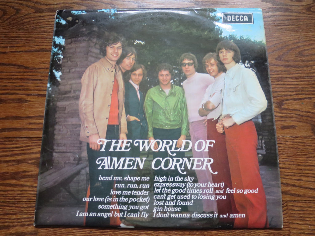 Amen Corner - The World Of Amen Corner - LP UK Vinyl Album Record Cover