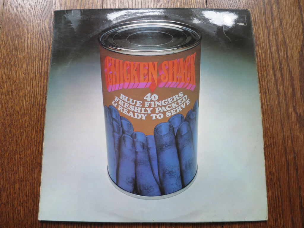Chicken Shack - Forty Blue Fingers Freshly Packed And Ready To Serve - LP UK Vinyl Album Record Cover