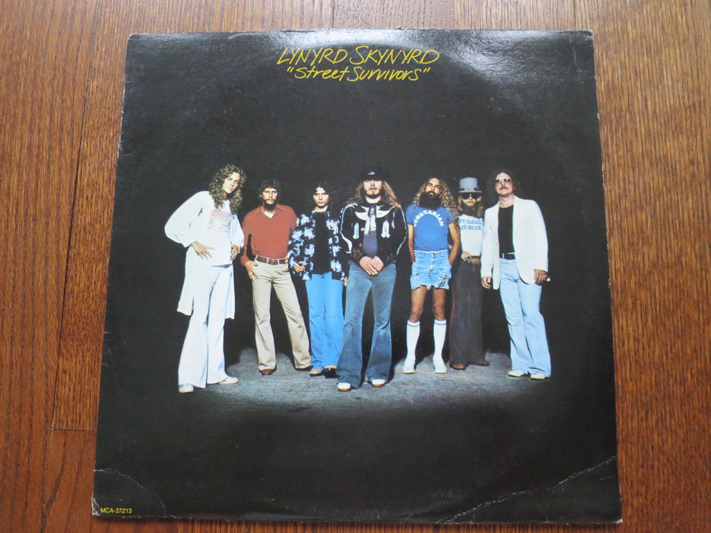 Lynyrd Skynyrd - Street Survivors - LP UK Vinyl Album Record Cover
