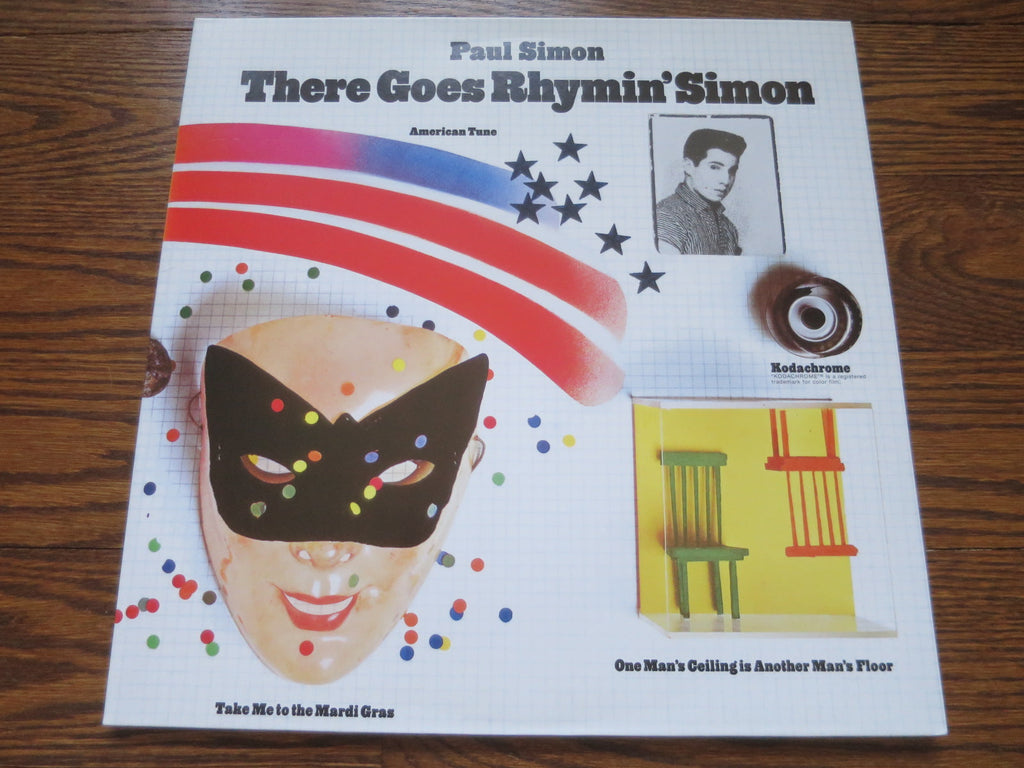 Paul Simon - There Goes Rhymin' Simon - LP UK Vinyl Album Record Cover