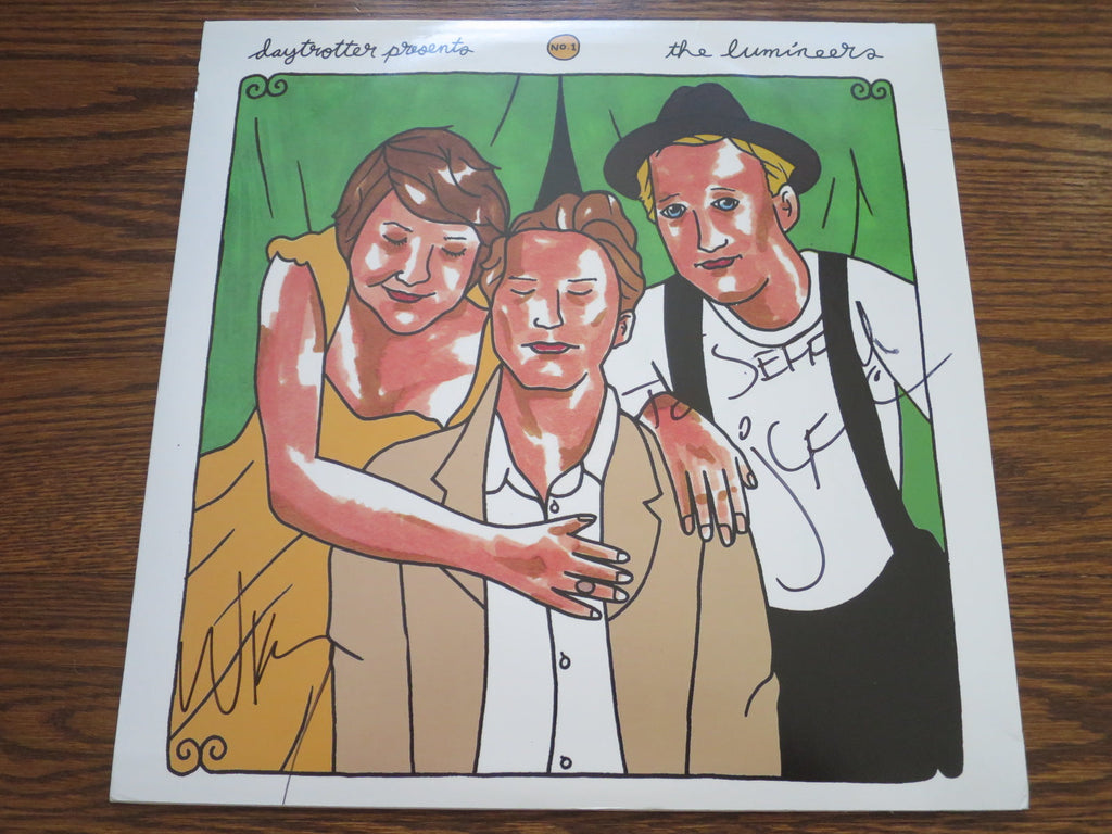 The Lumineers & The Civil Wars - Daytrotter Presents No. 1 (signed by The Lumineers) - LP UK Vinyl Album Record Cover