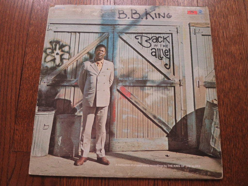 B.B. King - Back In The Alley - LP UK Vinyl Album Record Cover