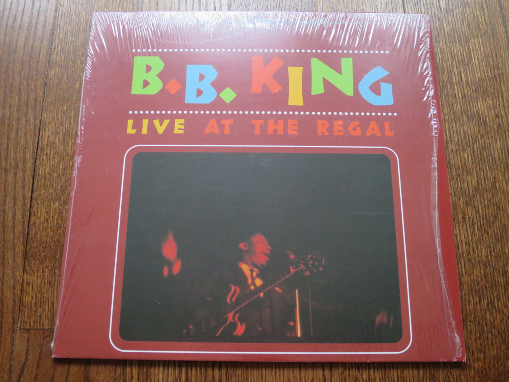 B.B. King - Live At The Regal - LP UK Vinyl Album Record Cover
