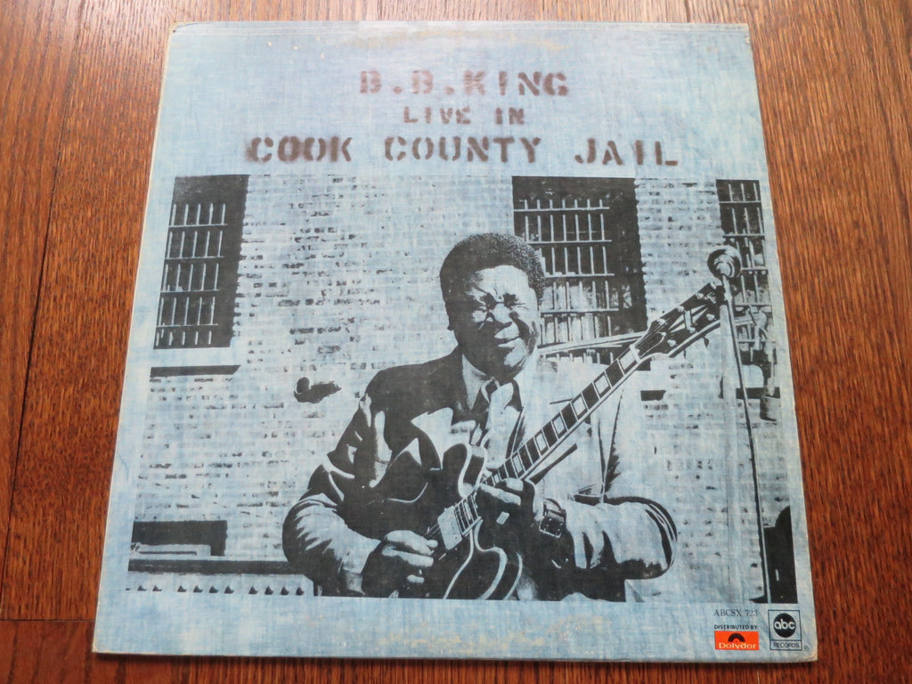 B.B. King - Live In Cook County Jail - LP UK Vinyl Album Record Cover