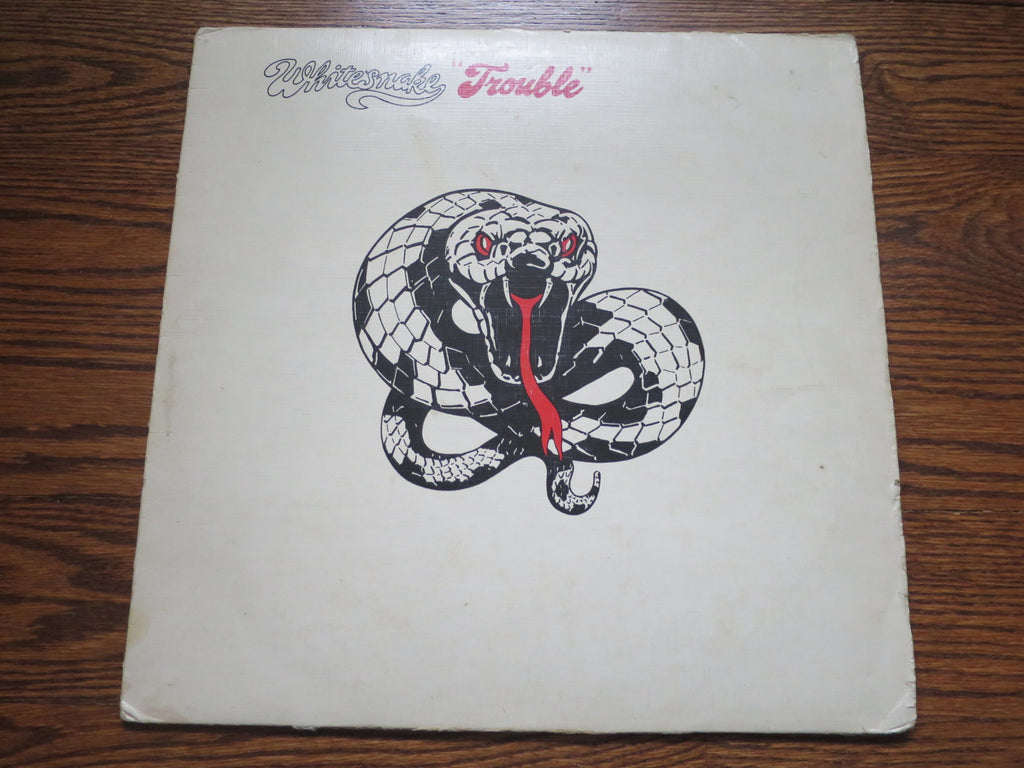 Whitesnake - Trouble (original) - LP UK Vinyl Album Record Cover
