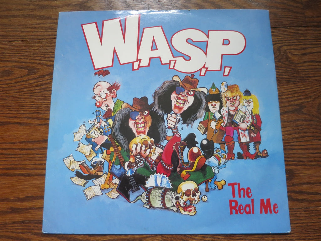 WASP - The Real Me 12" - LP UK Vinyl Album Record Cover