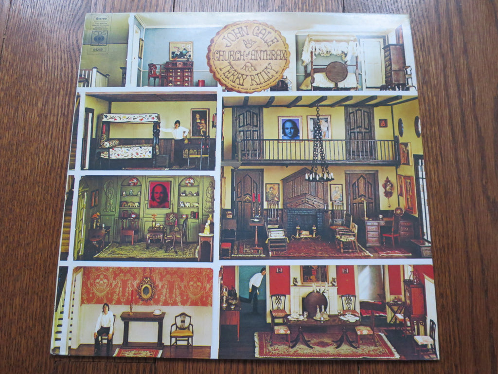 John Cale & Terry Riley - Church of Anthrax - LP UK Vinyl Album Record Cover