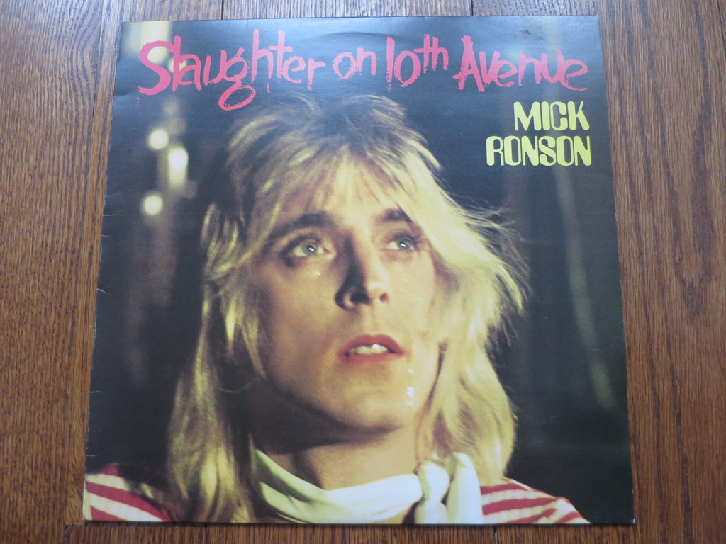 Mick Ronson - Slaughter On 10th Avenue - LP UK Vinyl Album Record Cover