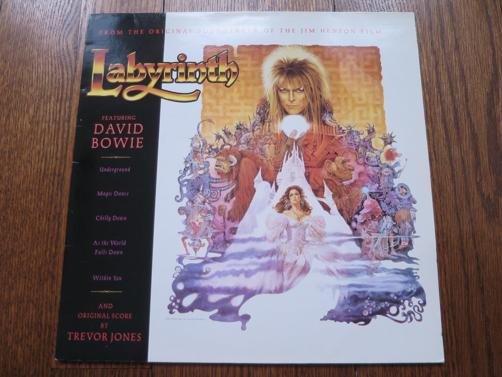 David Bowie - Labyrinth soundtrack - LP UK Vinyl Album Record Cover