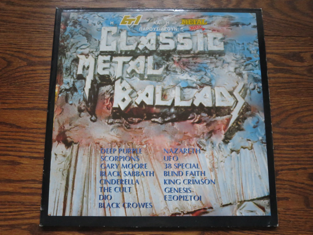 Various Artists - Classic Metal Ballads - LP UK Vinyl Album Record Cover