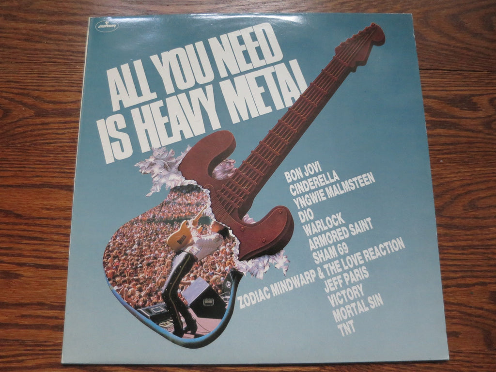 Various Artists - All You Need Is Heavy Metal - LP UK Vinyl Album Record Cover