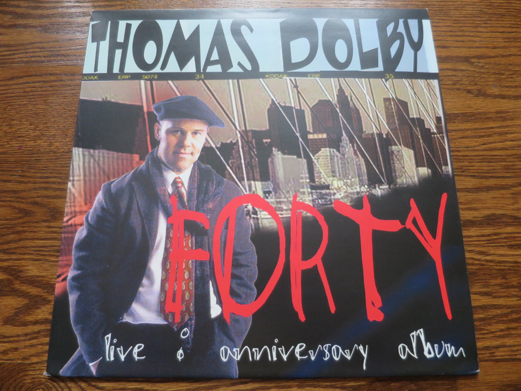 Thomas Dolby - Forty Live: Anniversary Album - LP UK Vinyl Album Record Cover